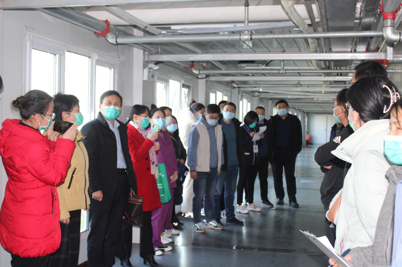 济宁市公共卫生医疗中心开展第二轮新冠肺炎医疗救治演练