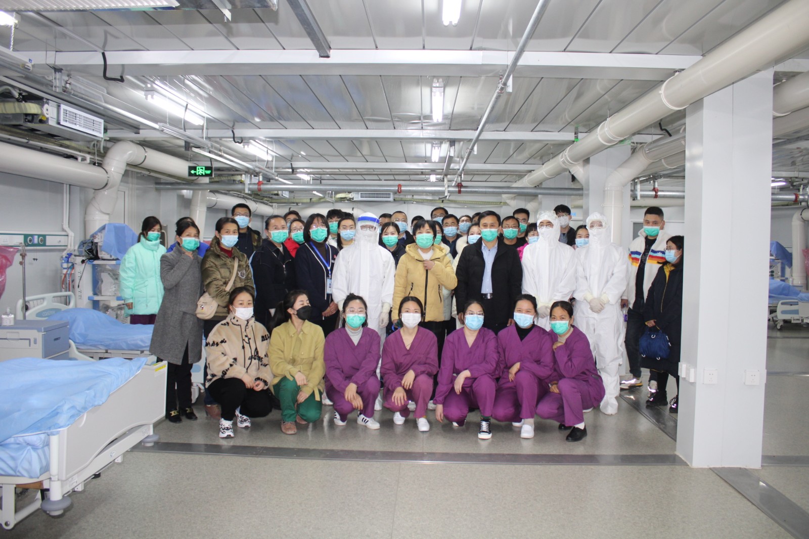 济宁市公共卫生医疗中心开展第二轮新冠肺炎医疗救治演练